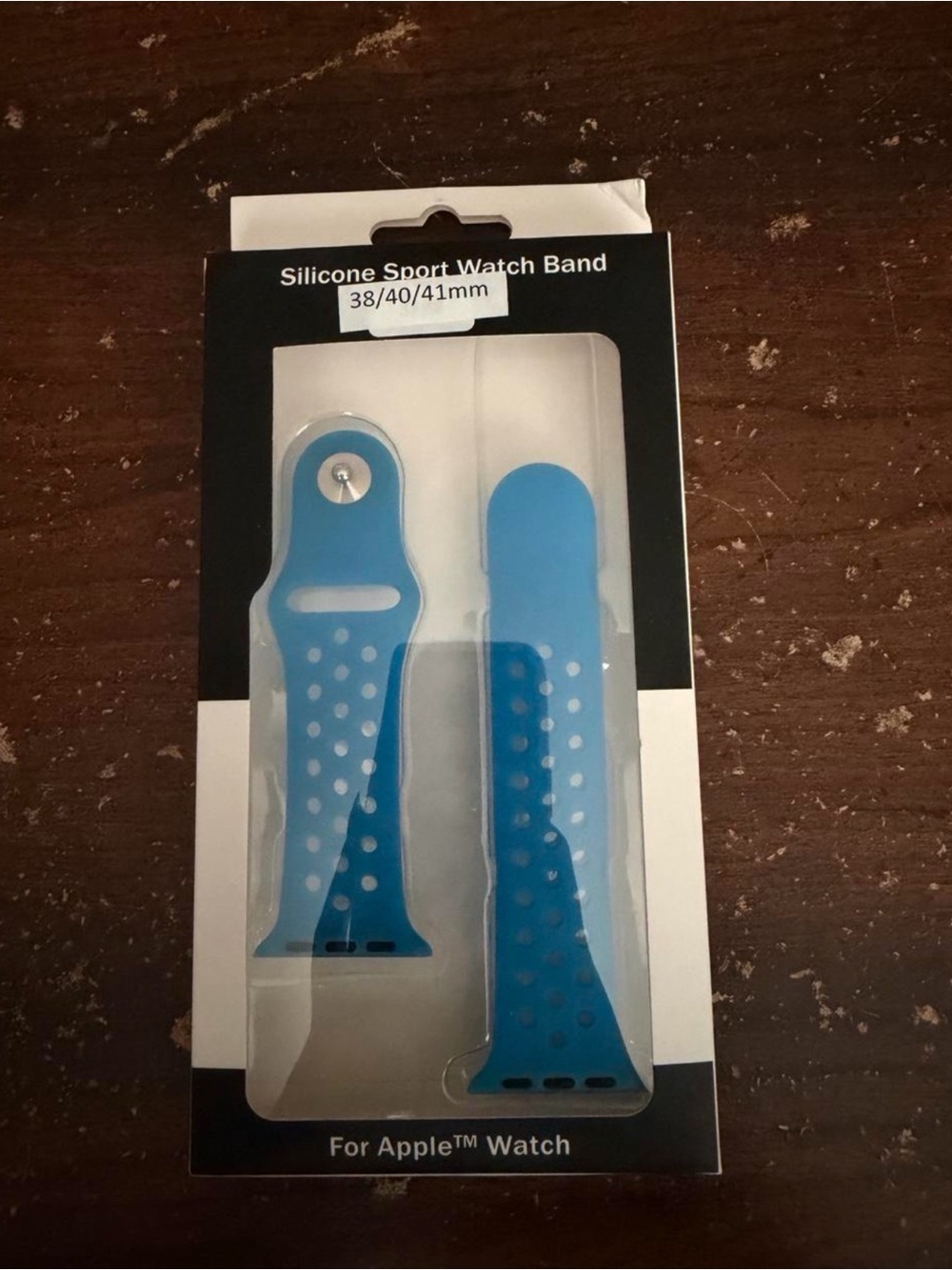 Apple Silicone Sport Watch Band in Light Blue for 38/40/41mm